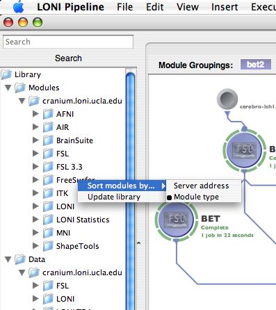 Server library